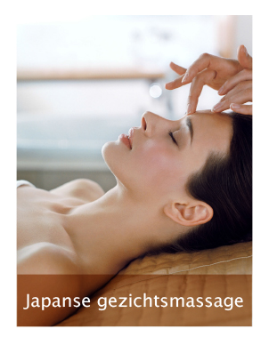 japanese gezichtsmassage